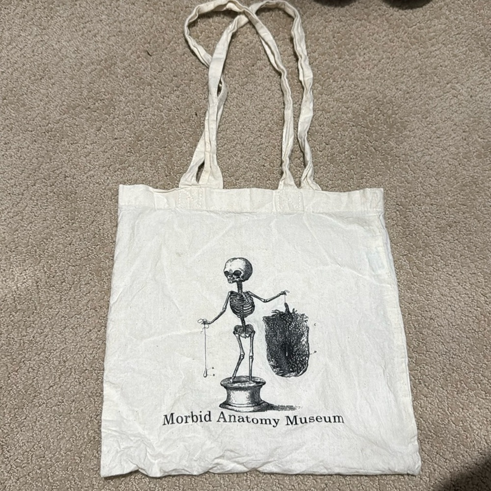 Canvas Tote Morbid Anatomy Museum
